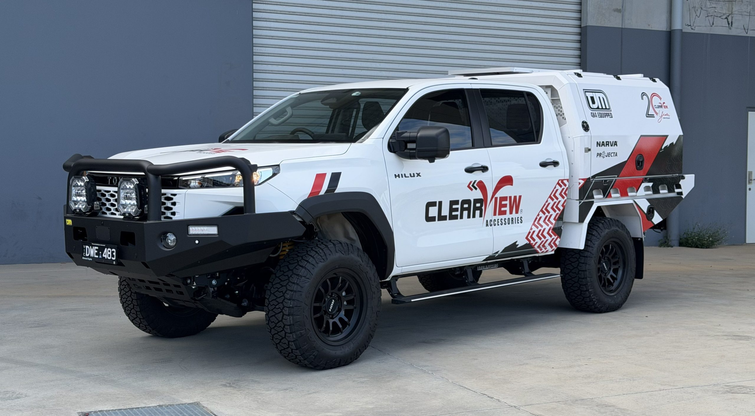 ClearView Towing Mirrors for Toyota HiLux 2025 - ON