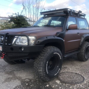 Fender Flares for Nissan Patrol Y61 - 70 mm wide - 2 Door