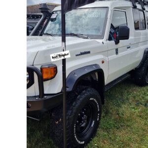Fender Flares for Toyota Land Cruiser 79 series pick-up truck 2024 - on single cab - Tall 70 mm wide