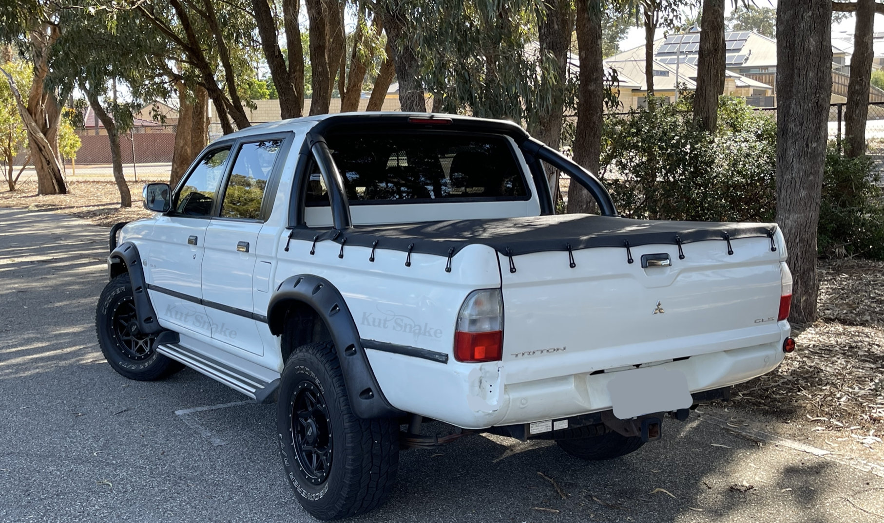 Fender Flares for Mitsubishi L200 MK - 75 mm wide 1996 - 2006 - Image 10