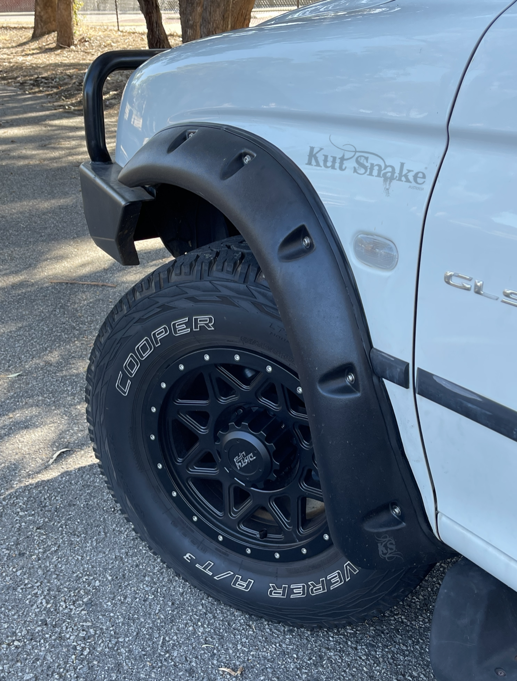 Fender Flares for Mitsubishi L200 MK - 75 mm wide 1996 - 2006 - Image 12