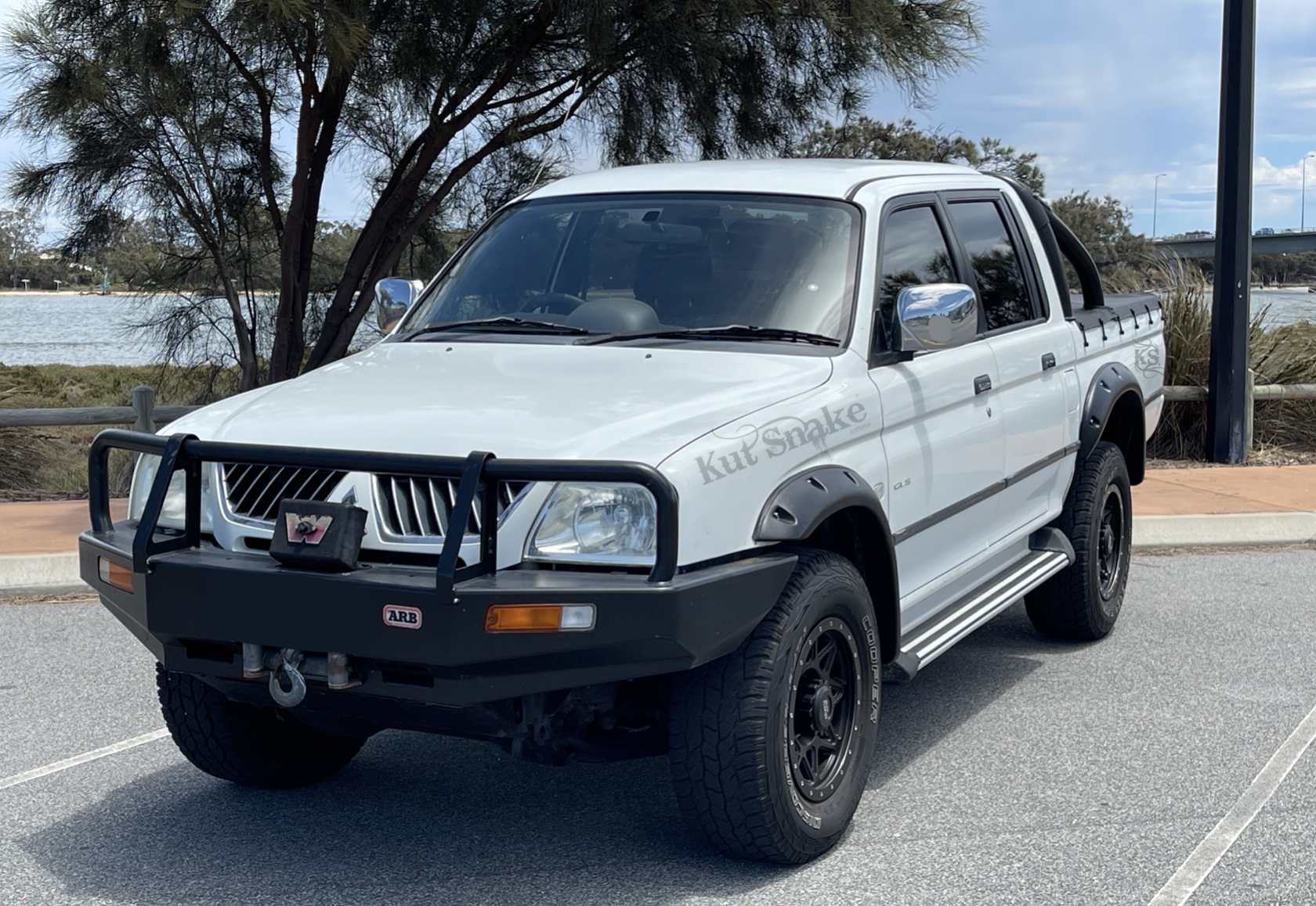 Fender Flares for Mitsubishi L200 MK - 75 mm wide 1996 - 2006 - Image 13