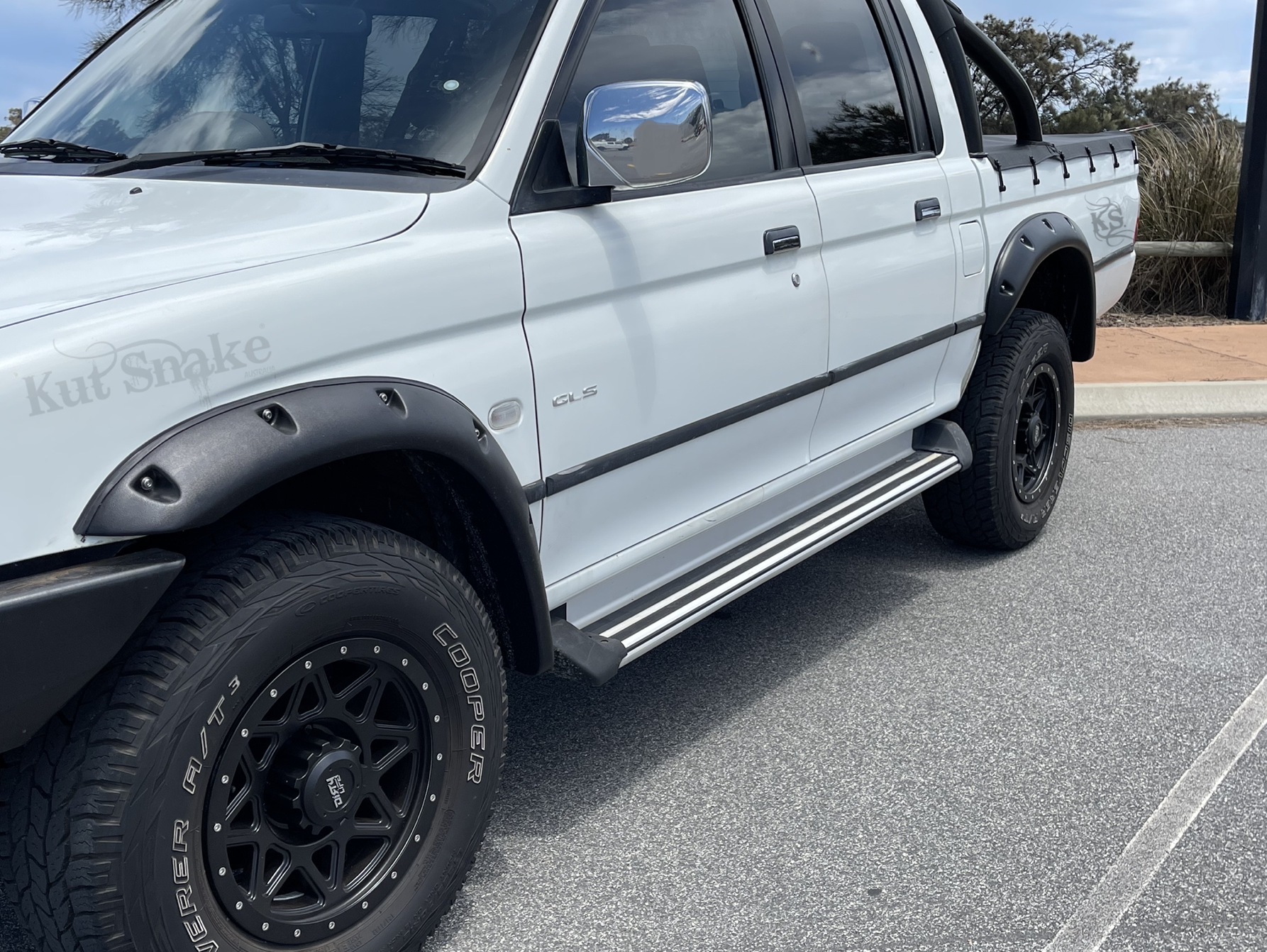 Fender Flares for Mitsubishi L200 MK - 75 mm wide 1996 - 2006 - Image 15