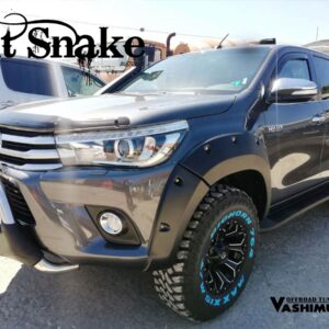 Fender Flares for Toyota Hi-Lux (Rocco) - 2022+ , 75mm wide, fits both wide and narrow body