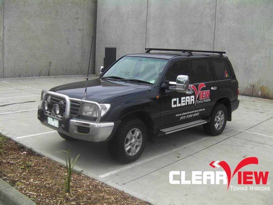 ClearView Towing Mirrors for Toyota Land Cruiser 100 series / Lexus LX470