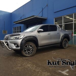 Fender Flares for Toyota Hi-Lux (Revo) - 2015 till 2019 - 75mm wide, fits both wide and narrow body