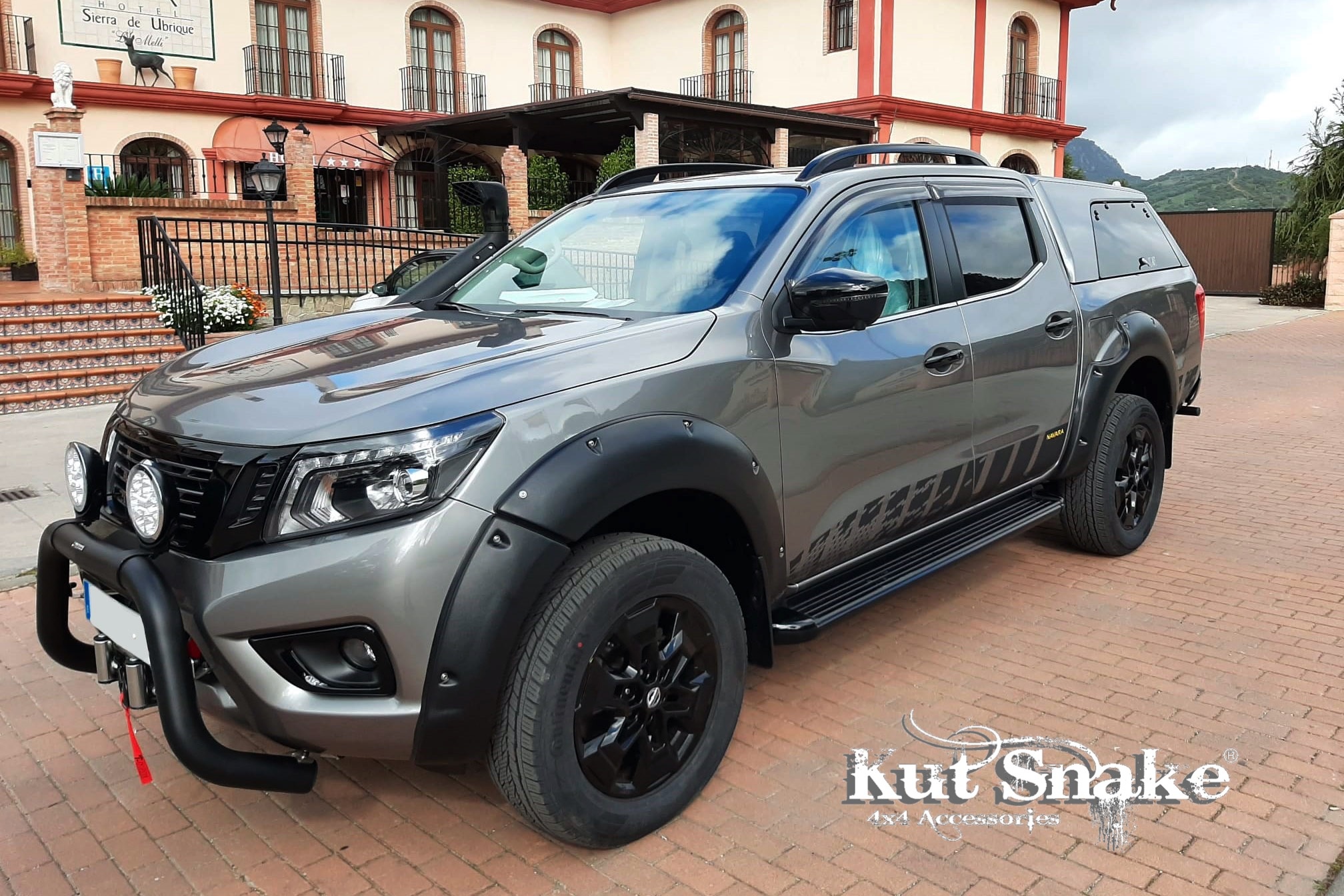 Fender Flares for Nissan Navara D23 - 50 mm wide FRONT ONLY - Image 3