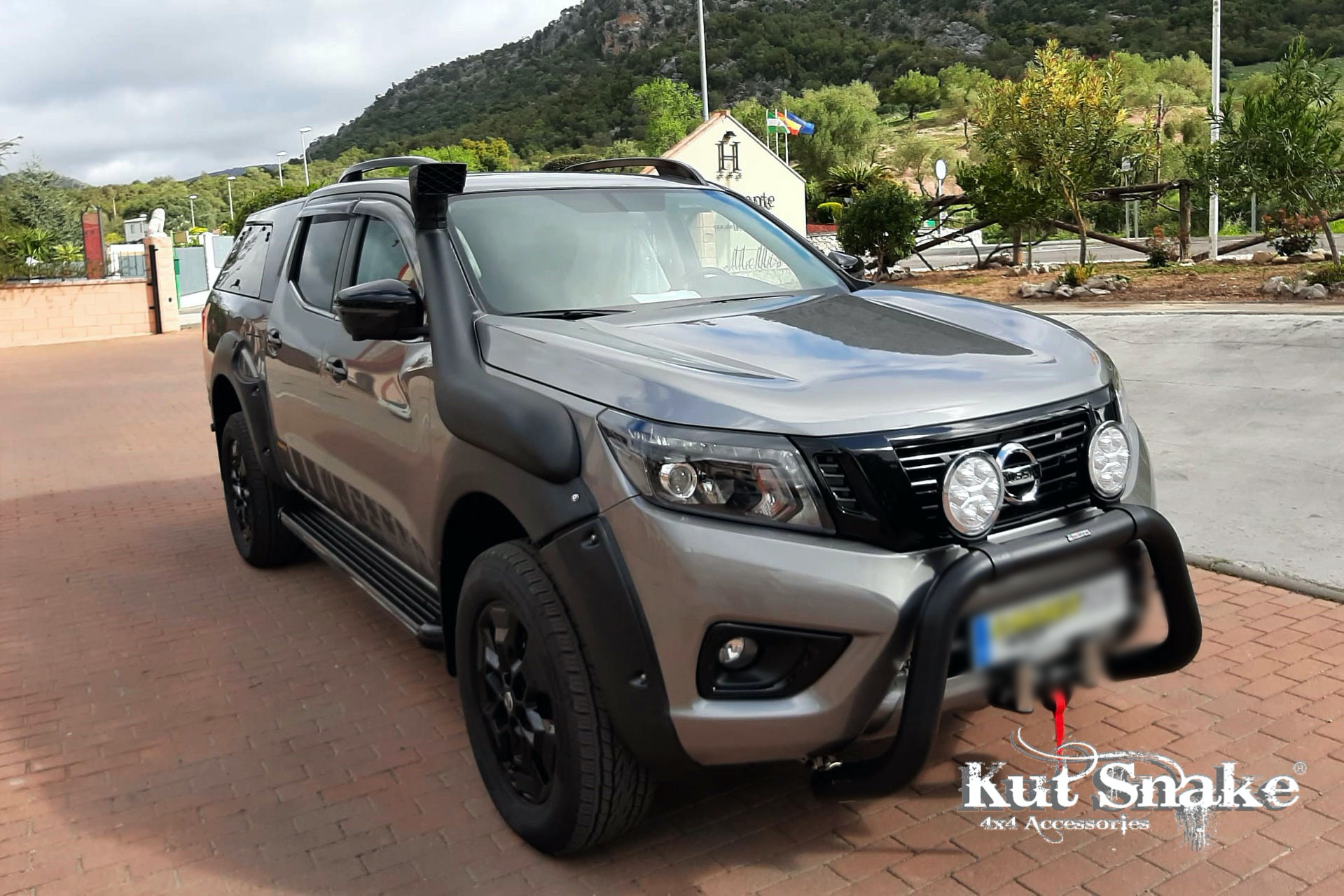 Fender Flares for Nissan Navara D23 - 50 mm wide FRONT ONLY
