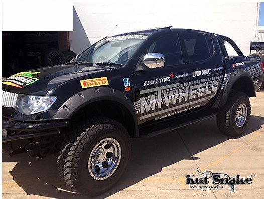 Fender Flares for Mitsubishi L200 ML/MN - 95 mm wide - Image 5