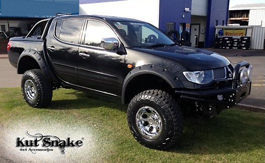 Fender Flares for Mitsubishi L200 ML/MN - 95 mm wide