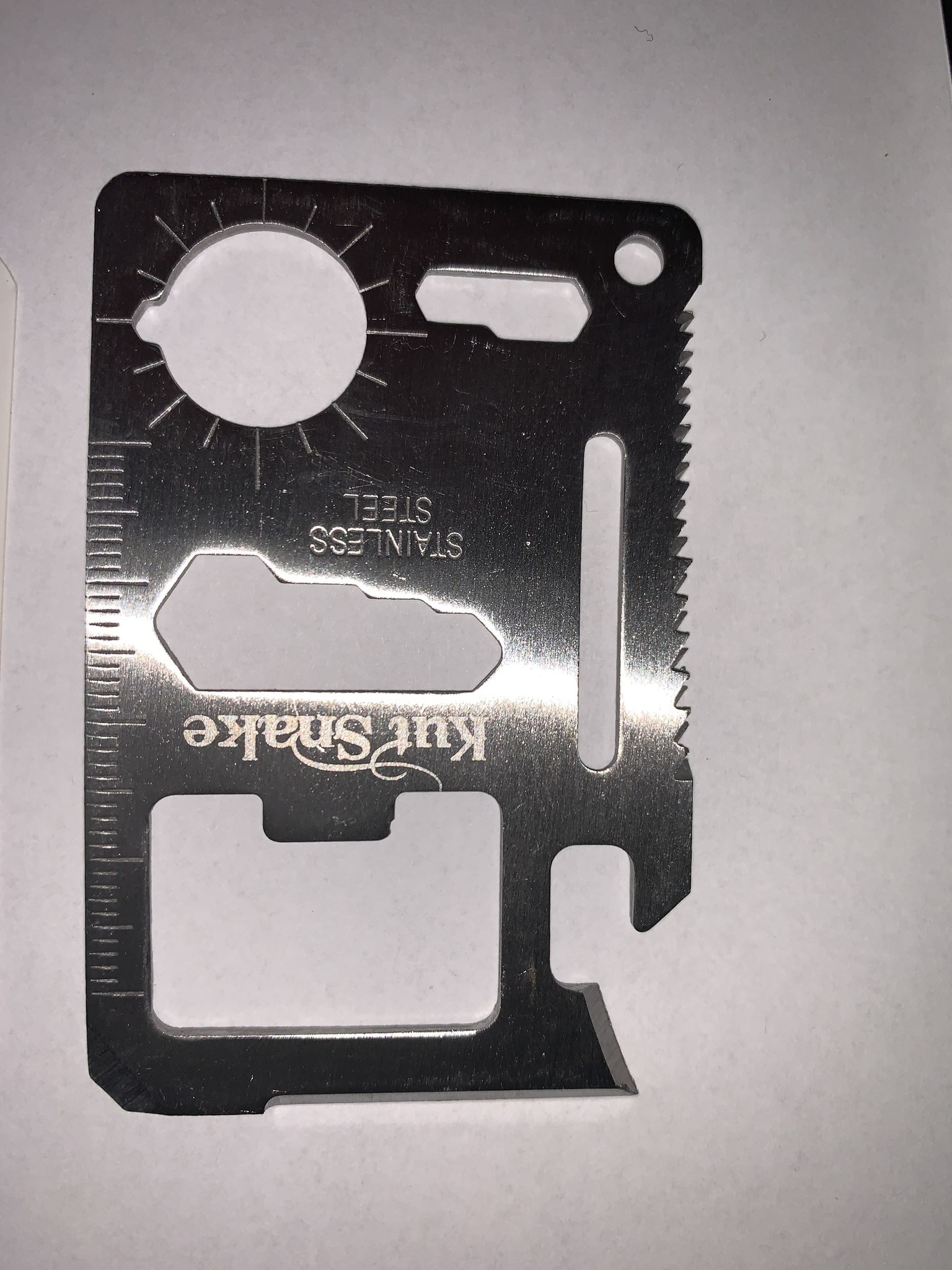Multitool Kut-Snake (credit card format) 10 pieces - Image 6