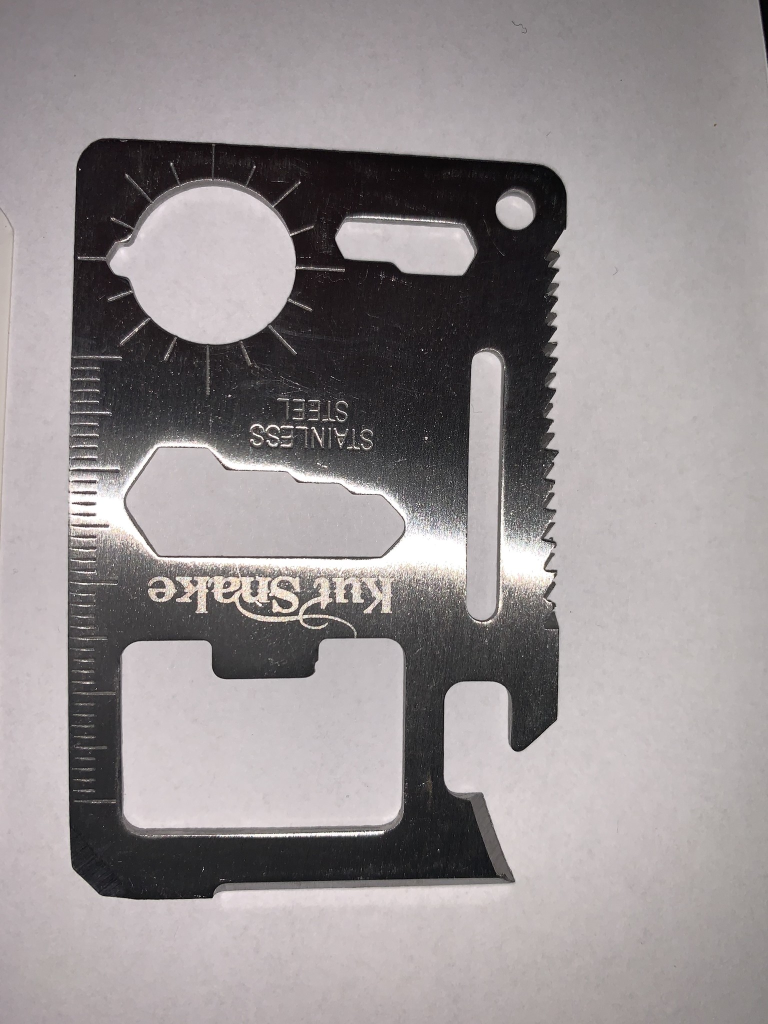 Multitool Kut-Snake (credit card format) 10 pieces - Image 2