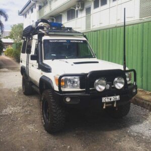 Fender Flares for Toyota Land Cruiser 78 2007-on - 50 mm wide